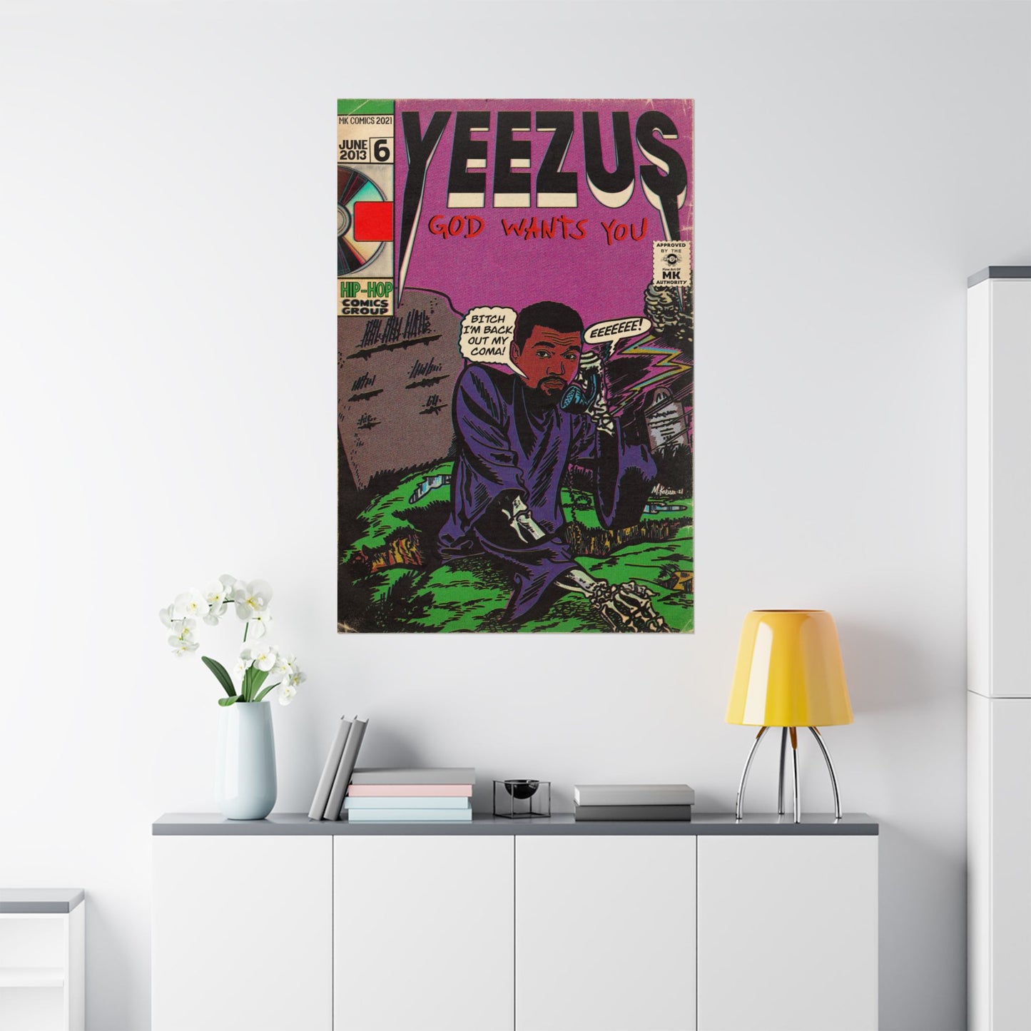 Yeez - Matte Vertical Posters
