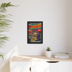 99 Problems - Matte Canvas, Framed (Multi-color)