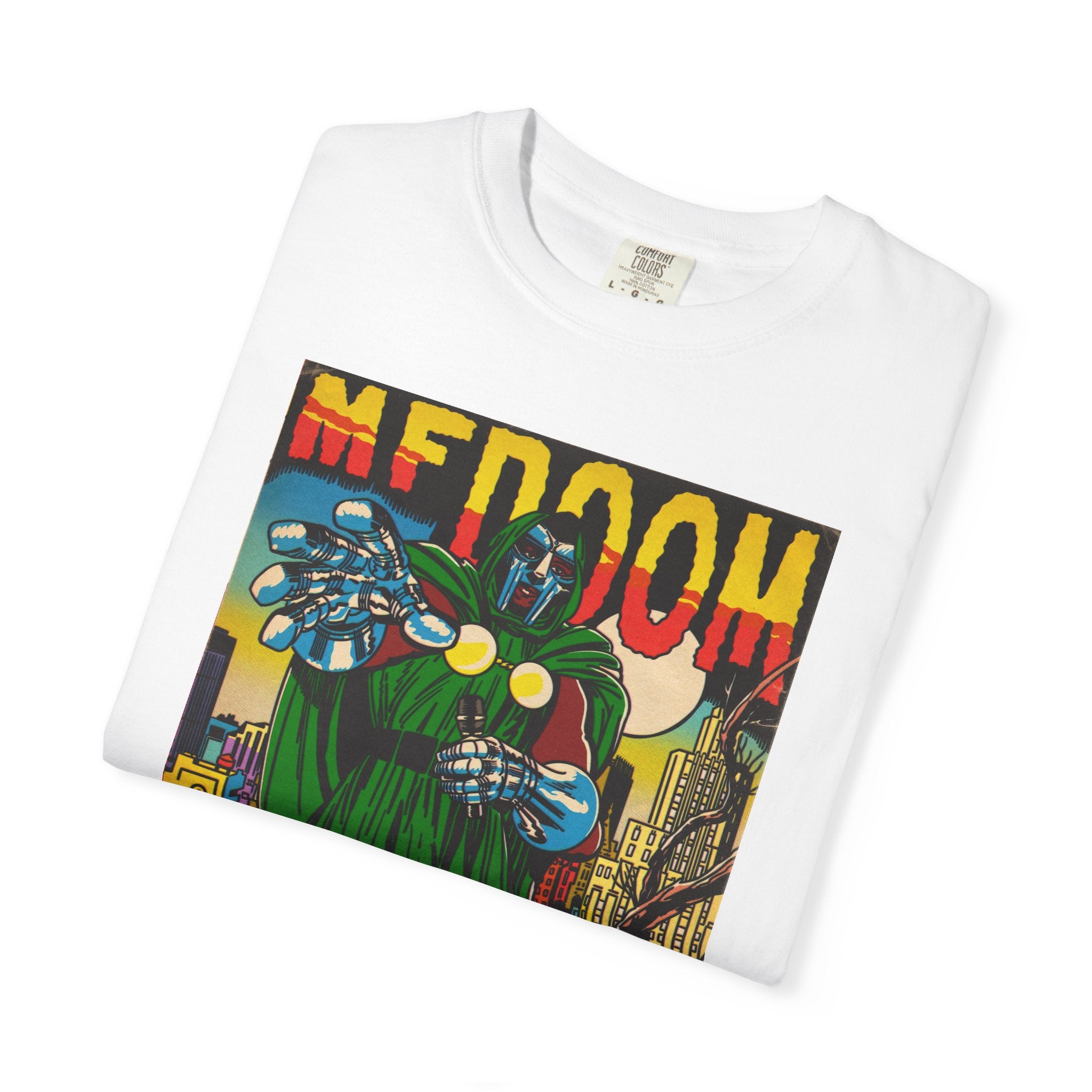 DOOM Comic Book Art - Unisex Comfort Colors T-shirt
