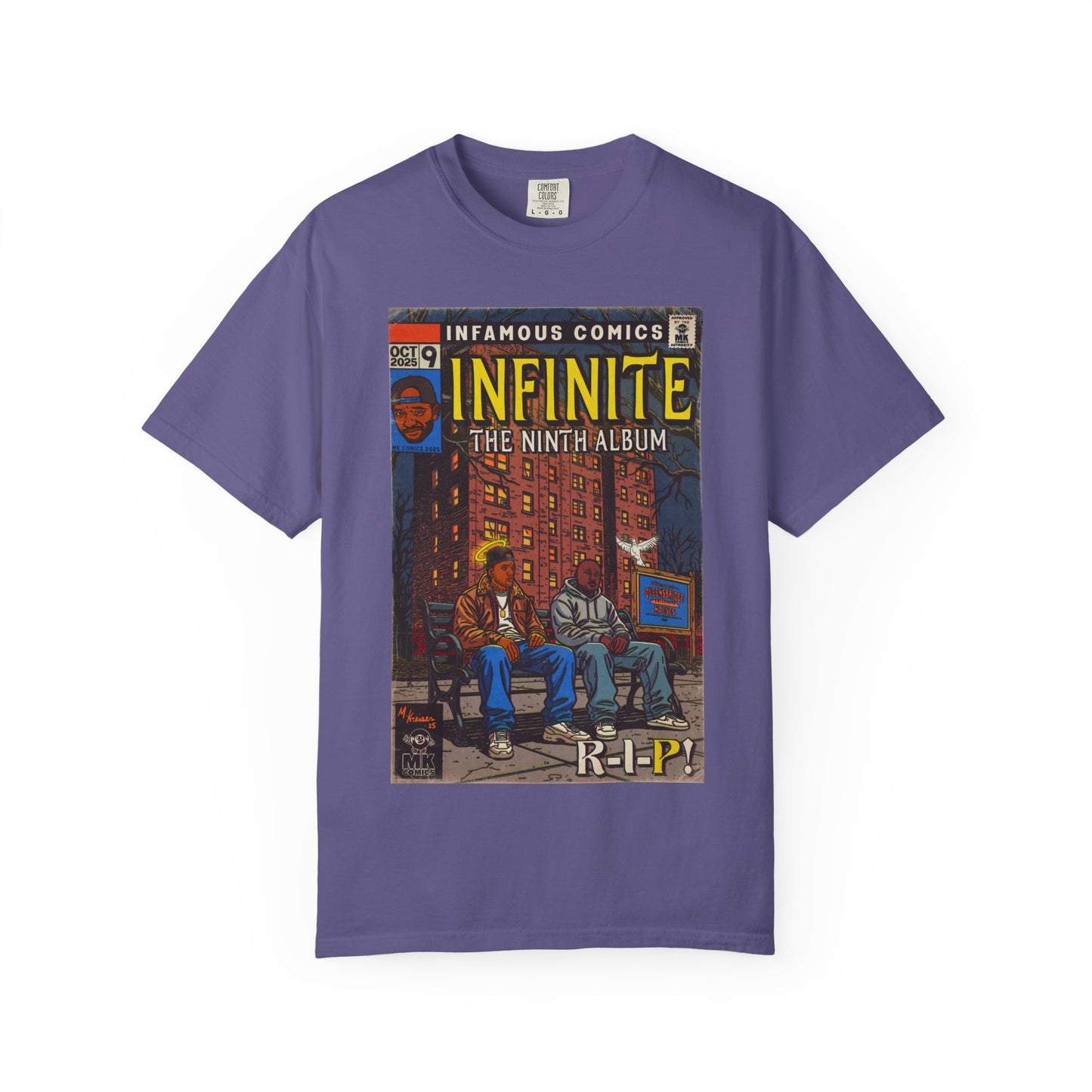 Infinite - Comic Book Art - Unisex Comfort Colors T-shirt