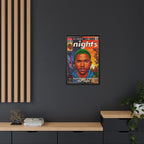 Nights - Matte Canvas, Framed (Multi-color)