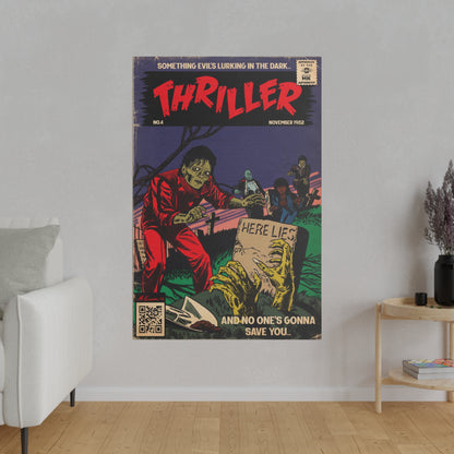 Michael Jackson - Thriller - Matte Canvas, Stretched, 0.75"