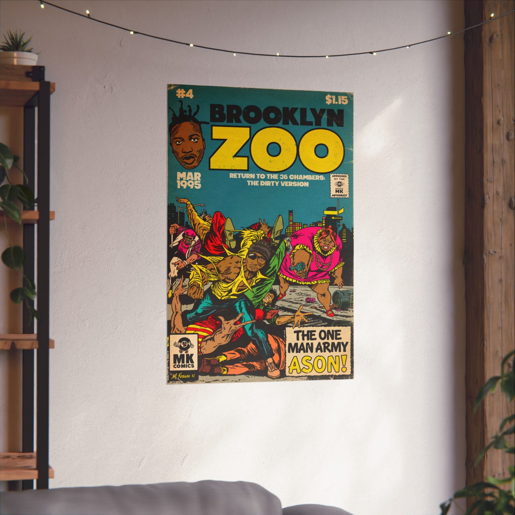 Brooklyn Zoo - Vertical Matte Poster