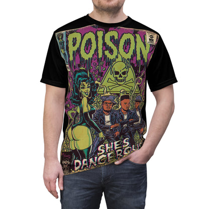 Poison - Unisex Cut & Sew Tee (AOP)