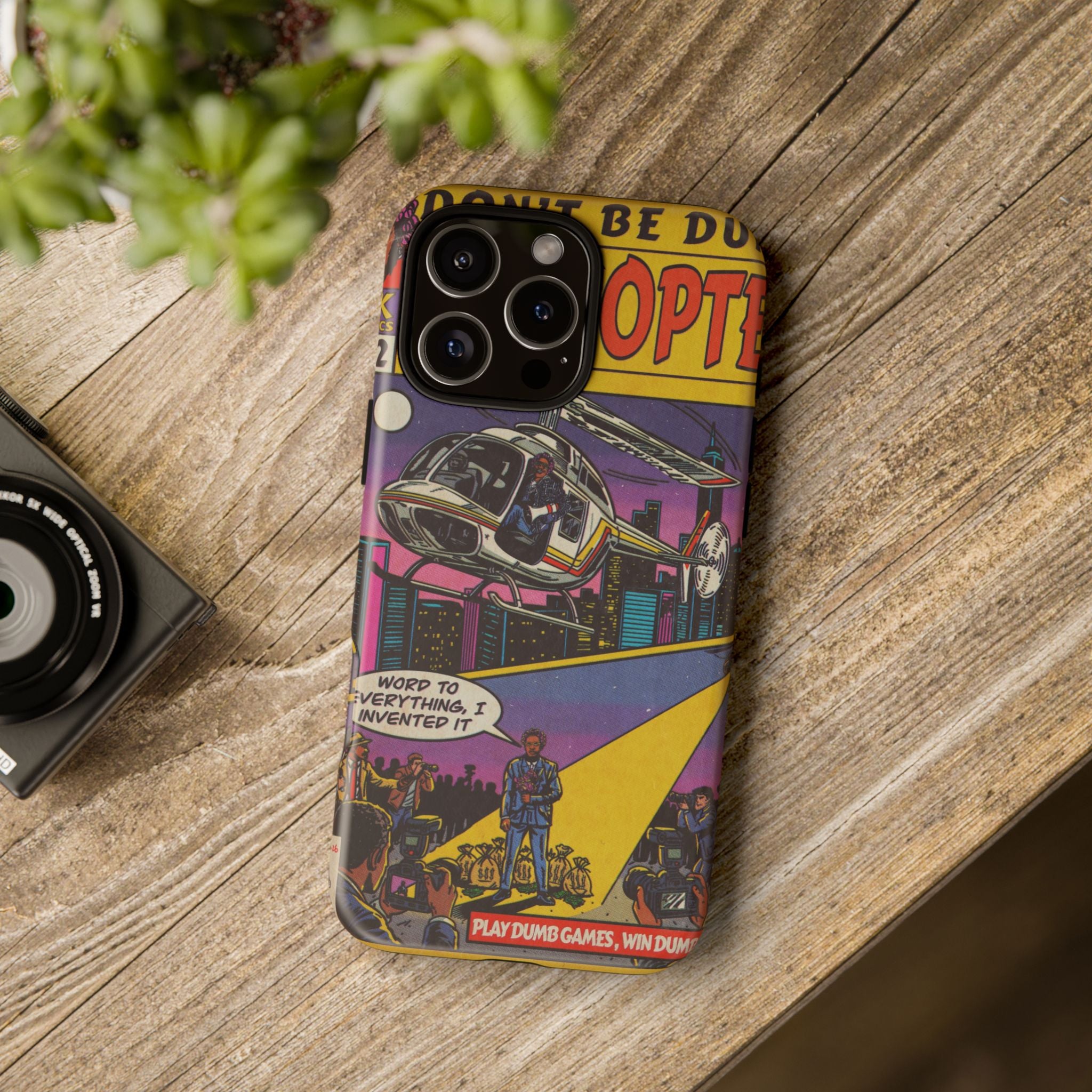 Helicopter - Tough Phone Cases
