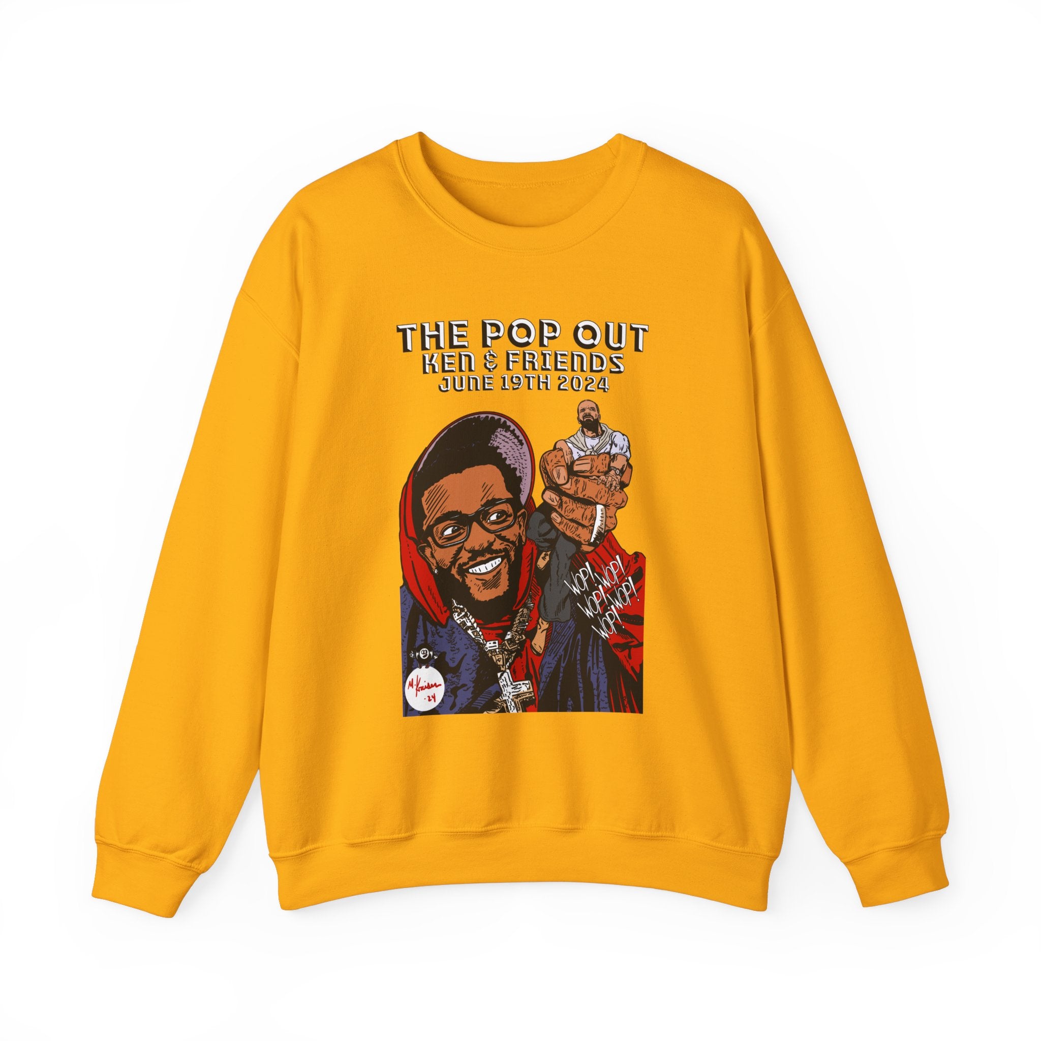 The Pop Out - Unisex Heavy Blend™ Crewneck Sweatshirt