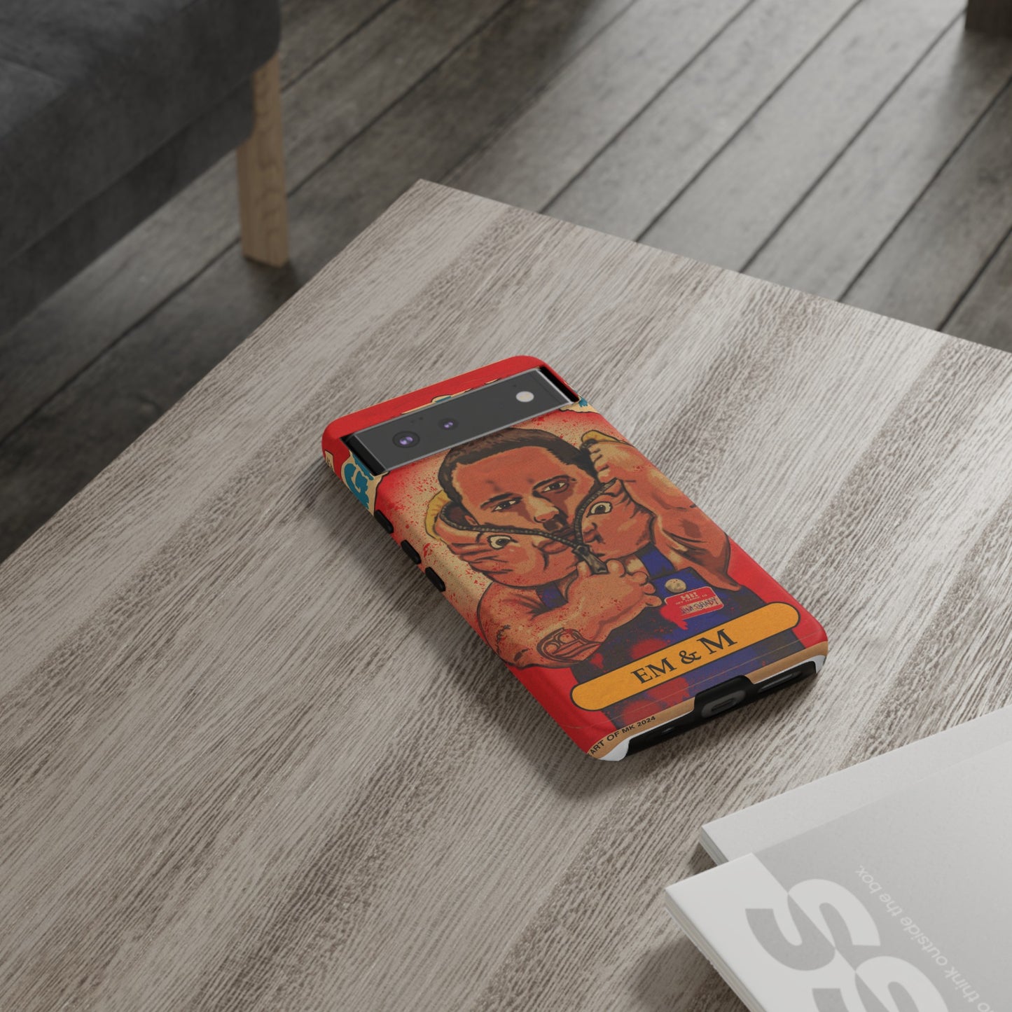 Em & M - Garbage Can Kings - Eminem - Tough Phone Cases
