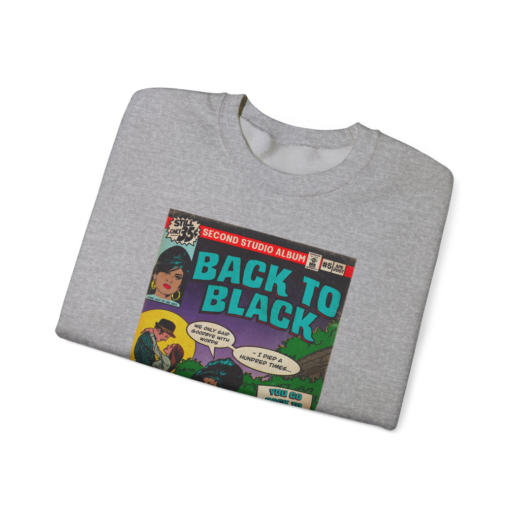 Back to Black - Unisex Heavy Blend™ Crewneck Sweatshirt
