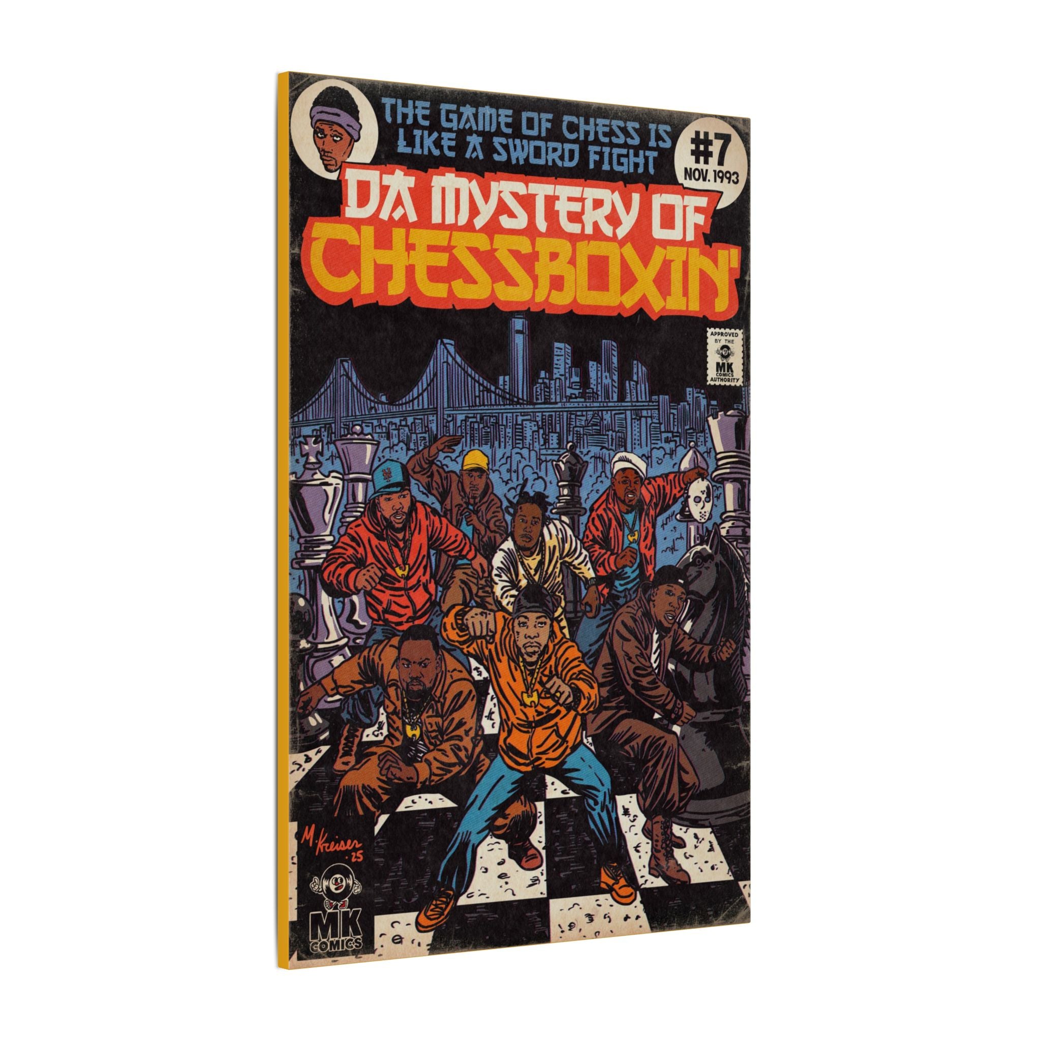 Da Mystery of Chessboxin - Matte Canvas, Stretched, 0.75" (Multi-Size)