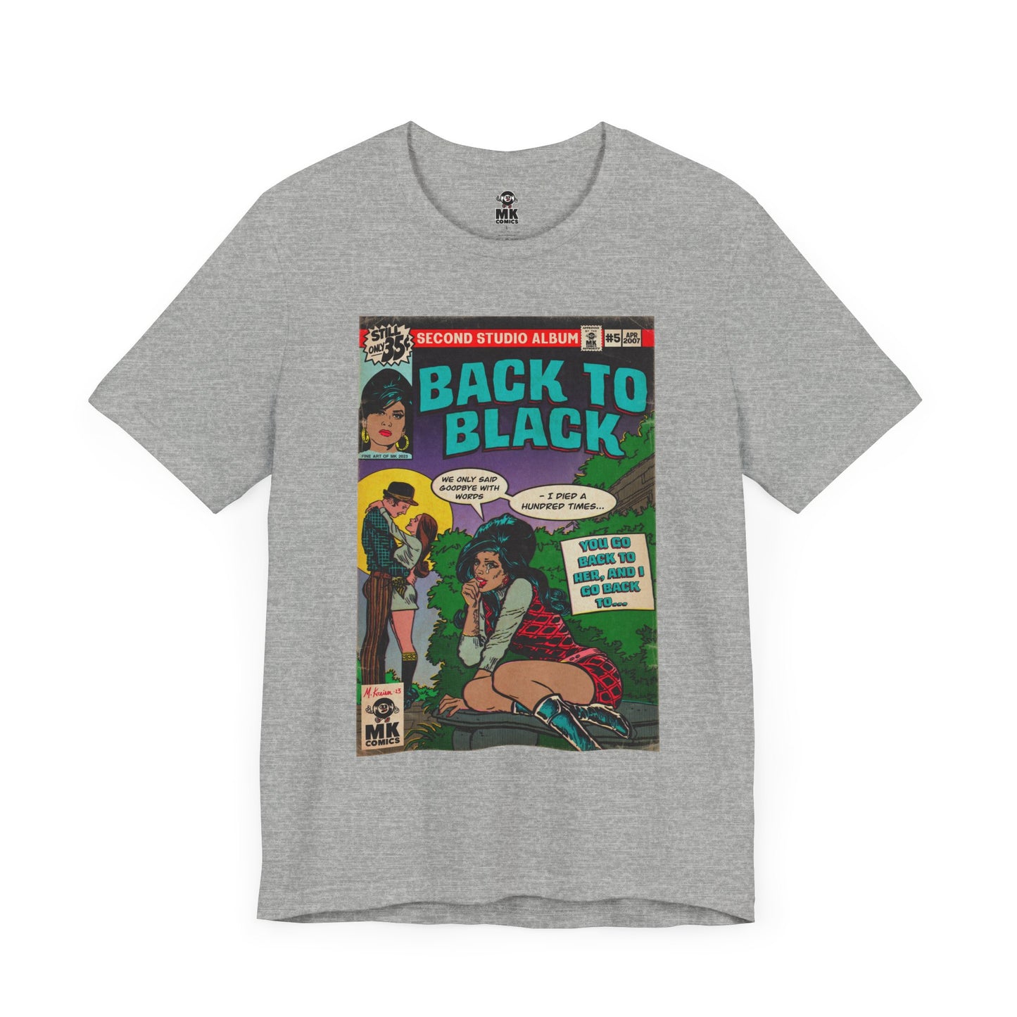 Back to Black - Unisex Jersey Short Sleeve Tee