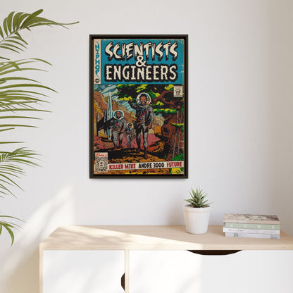 Killer Mike - Scientists & Engineers - Andre 3000 - Future - Gallery Canvas Wraps, Vertical Frame