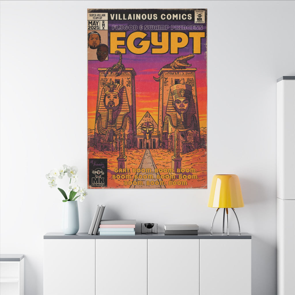 Egypt Remix - Matte Canvas, Stretched, 0.75" (Multi-Size)