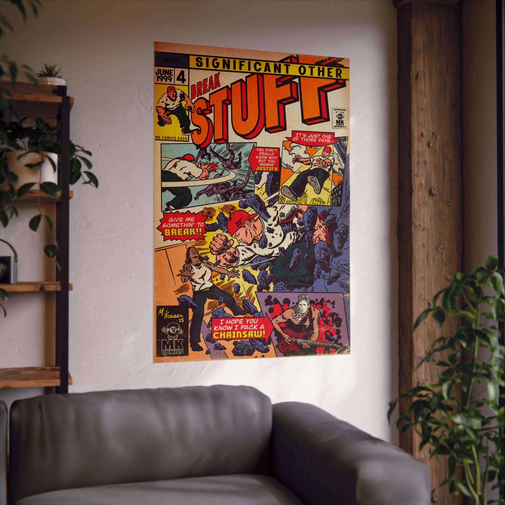 Break Stuff - Matte Vertical Posters