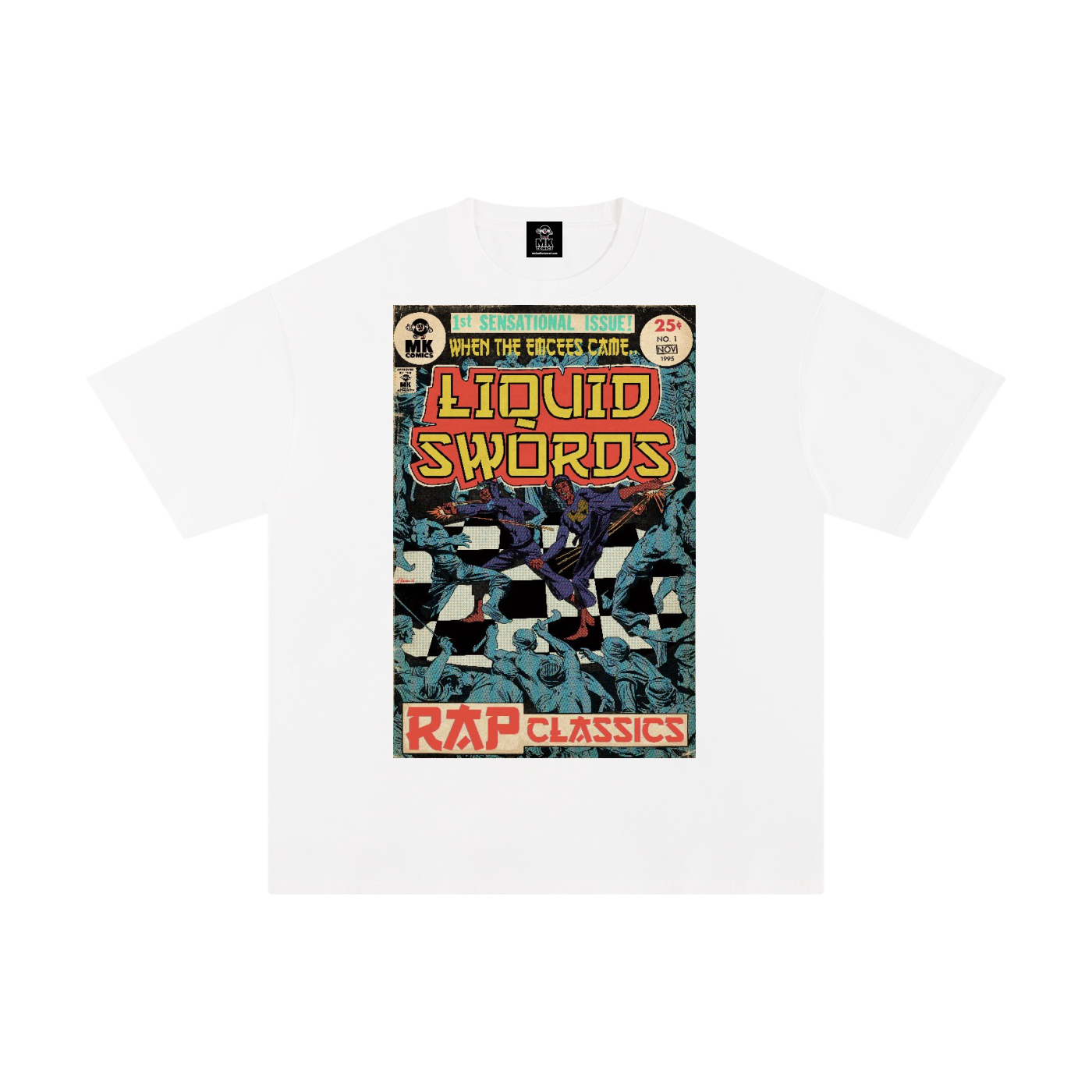 Liquid Swords - MK Classics - Unisex Pure Cotton T-Shirt