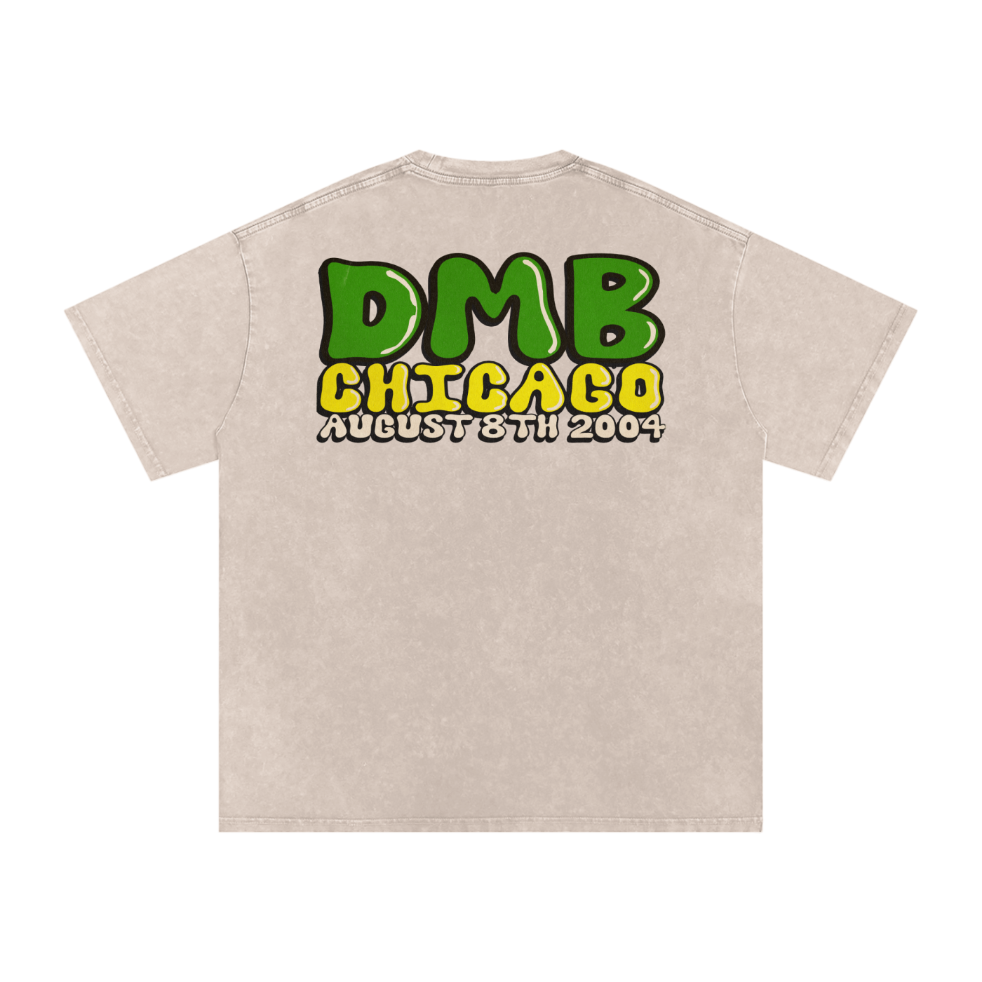 The Crappening - Snow Washed Oversized Cotton T-Shirt