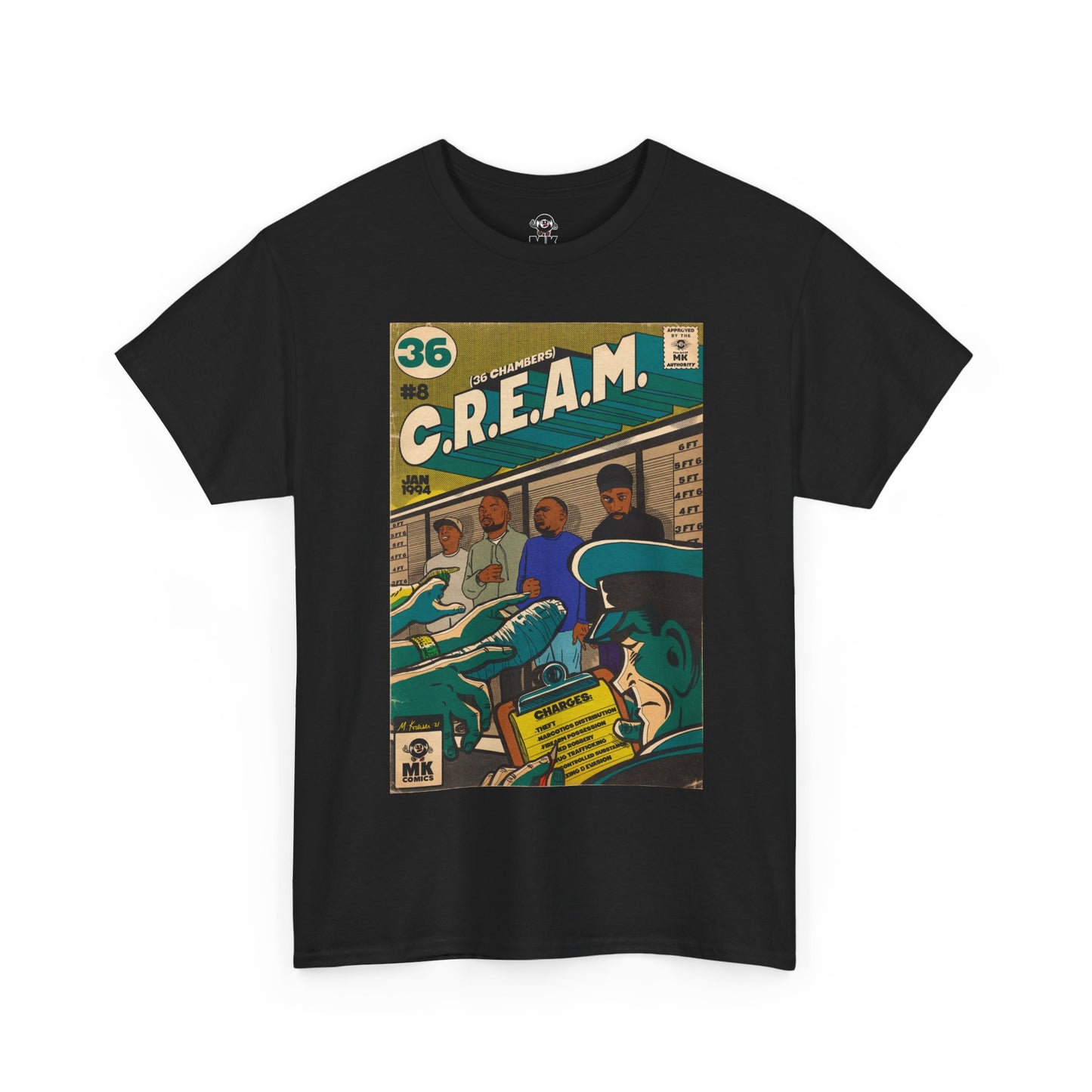 CREAM - MK Classic - Unisex Heavy Cotton Tee