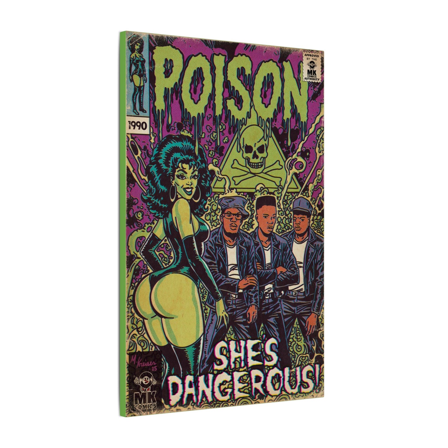 Poison - Matte Canvas, Stretched, 0.75" (Multi-Size)