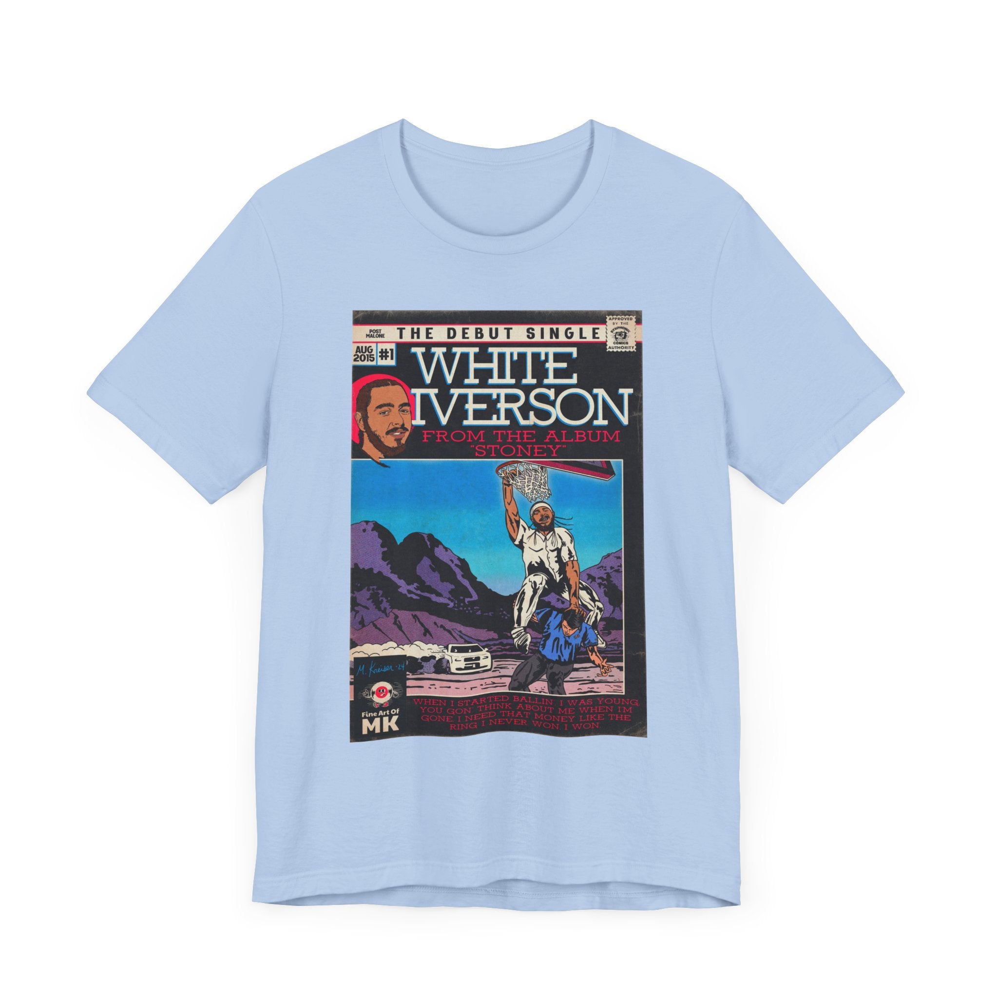 White Iverson -  Unisex Jersey Short Sleeve Tee