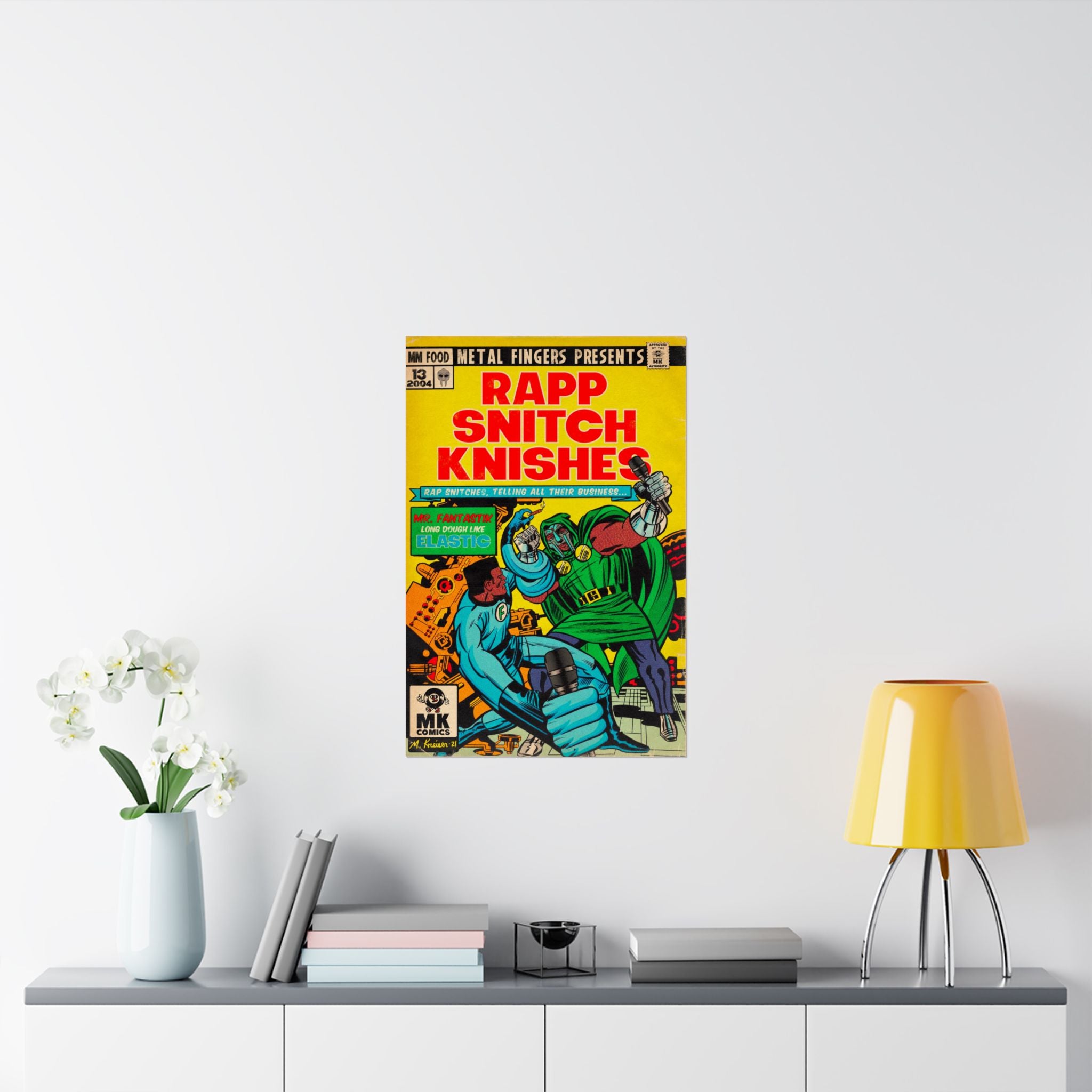 Rapp Snitch Knishes - Vertical Matte Poster