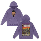 Toxicity - Snow Washed Loose Cotton Hoodie