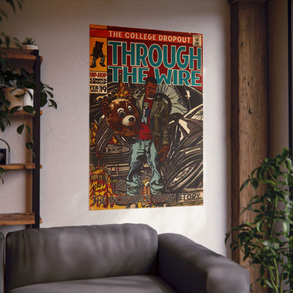 Through The Wire - Matte Vertical Posters