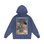Take On Me - Snow Washed Loose Cotton Hoodie