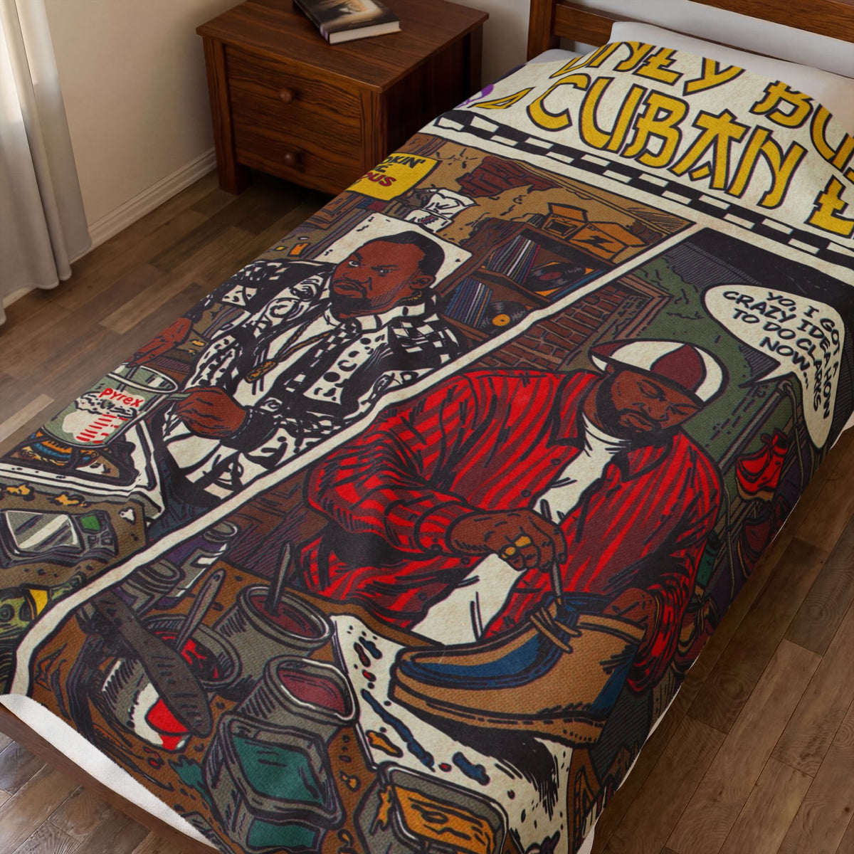 Only Built 4 Cuban Linx - Velveteen Plush Blanket