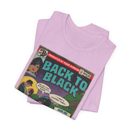 Amy Winehouse - Back to Black - Unisex Jersey Short Sleeve Tee