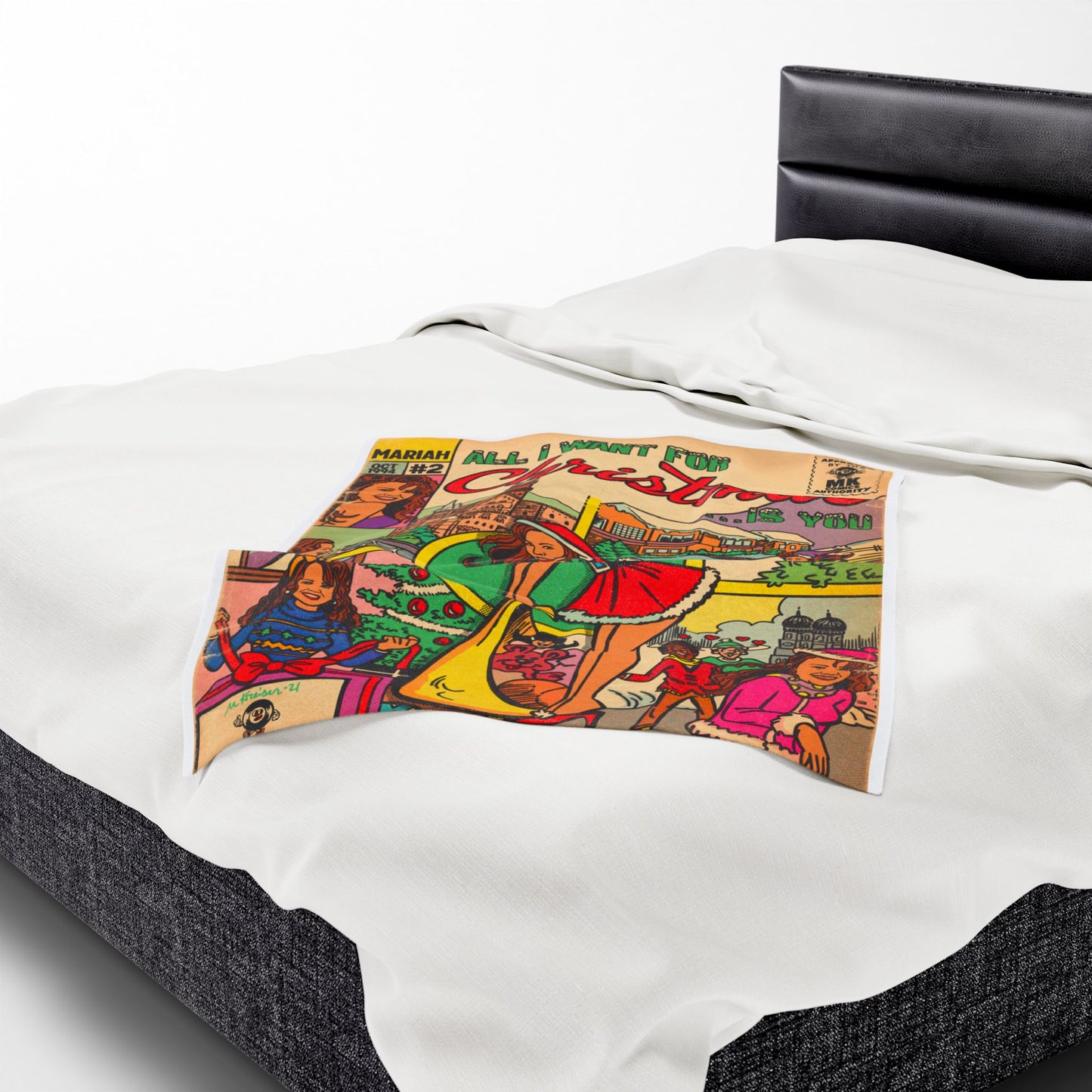 All I Want for Christmas... - Velveteen Plush Blanket