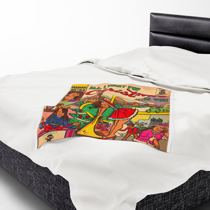 All I Want for Christmas... - Velveteen Plush Blanket