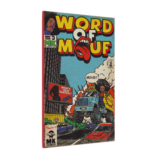 Word of Mouf - Matte Canvas, Stretched, 0.75" (Multi-Size)