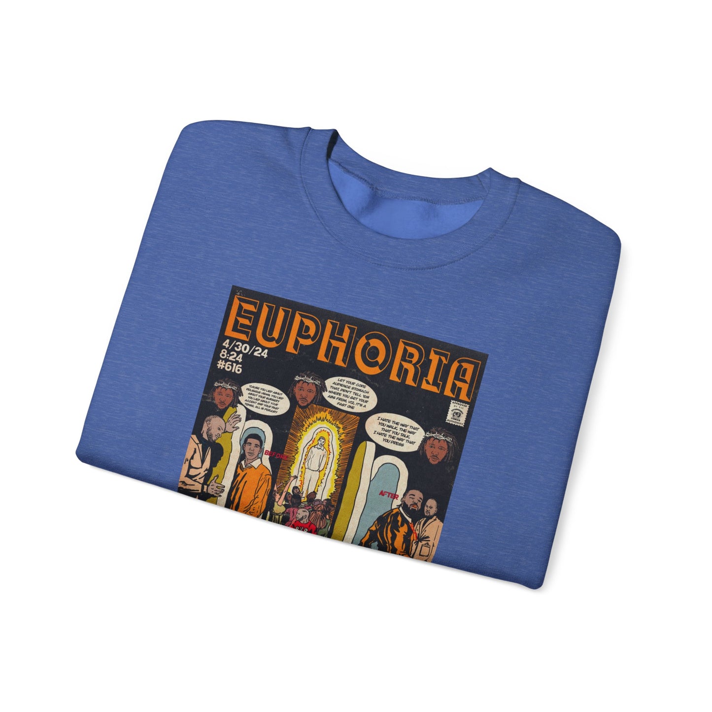 Kendrick Lamar - Euphoria - Unisex Heavy Blend™ Crewneck Sweatshirt