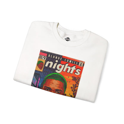 Frank Ocean -Nights - Unisex Heavy Blend™ Crewneck Sweatshirt