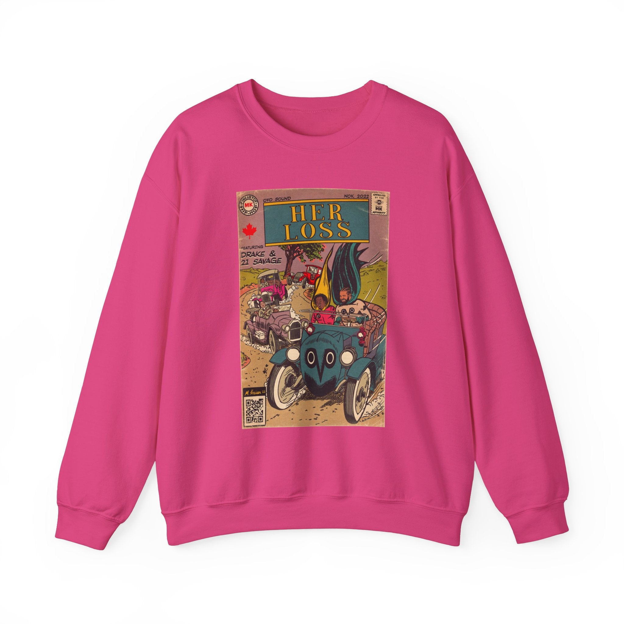 Her Loss - Unisex Heavy Blend™ Crewneck Sweatshirt