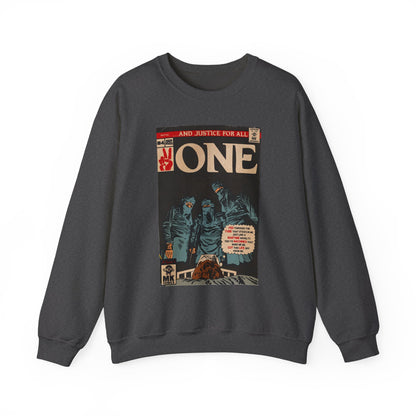 One - Comic Book Art - Unisex Heavy Blend™ Crewneck Sweatshirt