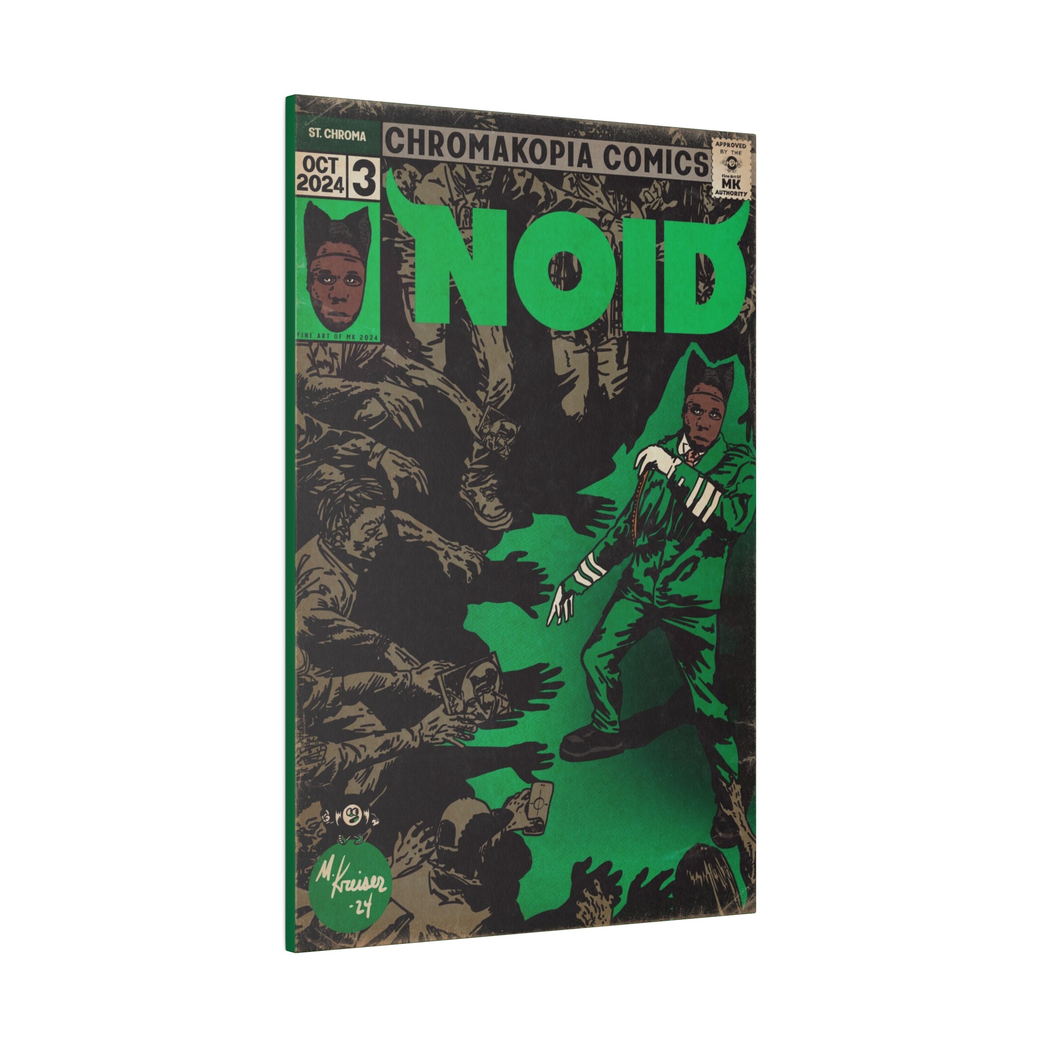 Noid - Matte Canvas, Stretched, 0.75"
