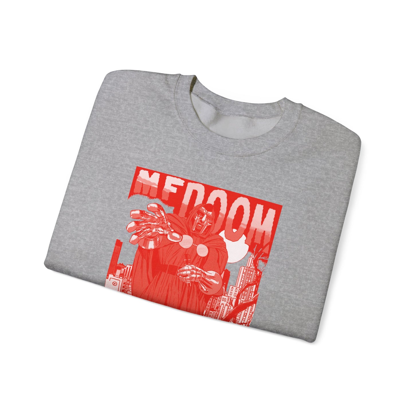 DOOM - Comic Book Art - RED VARIANT - Unisex Heavy Blend™ Crewneck Sweatshirt