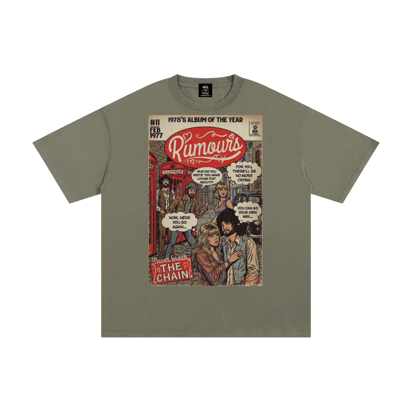 Rumours - Unisex Pure Cotton T-Shirt