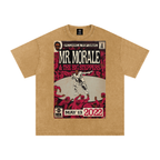 Mr. Morale & the Big Steppers - Snow Washed Oversized Cotton T-Shirt