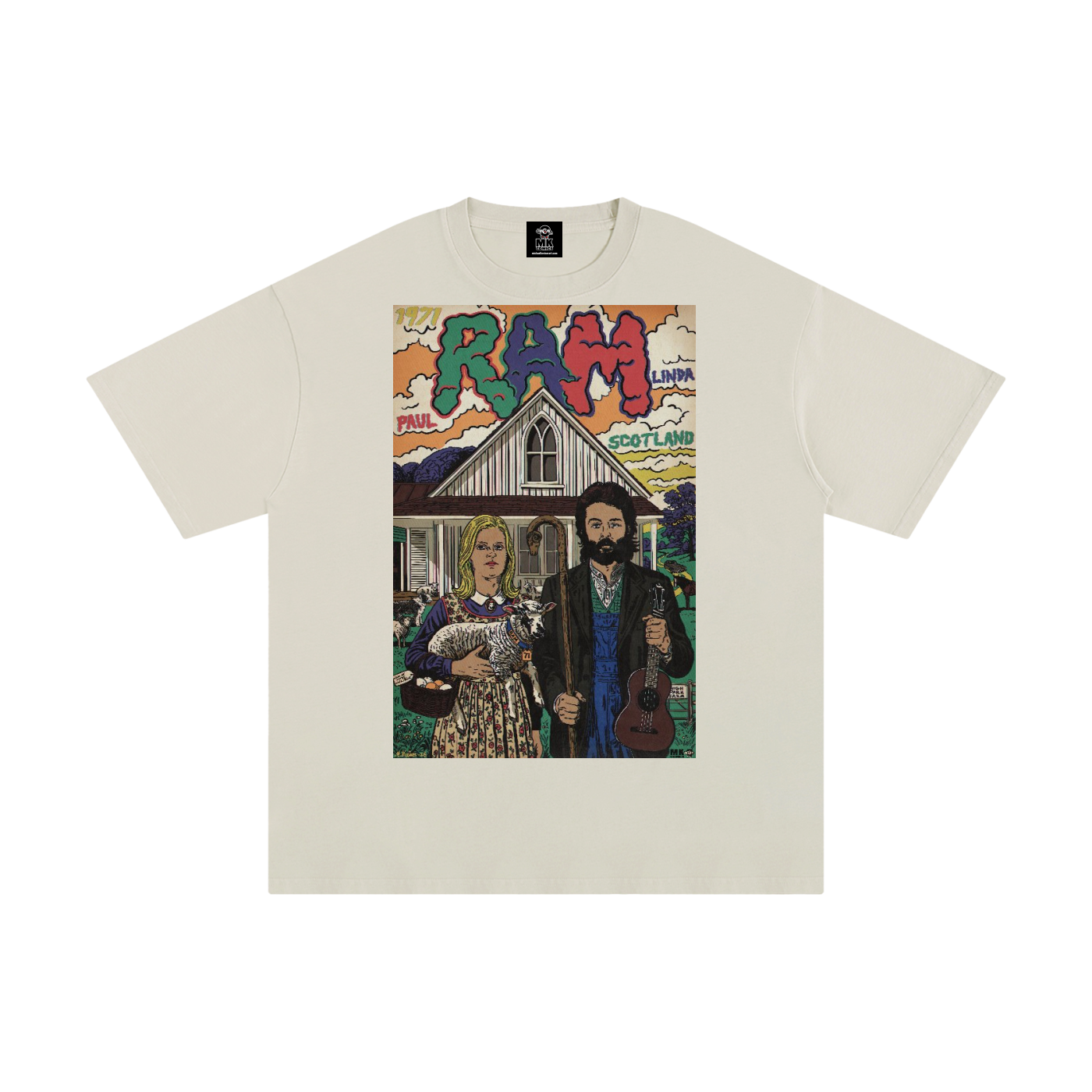 Ram - Unisex Pure Cotton T-Shirt