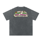 3 Feet High & Rising - Snow Washed Oversized Cotton T-Shirt
