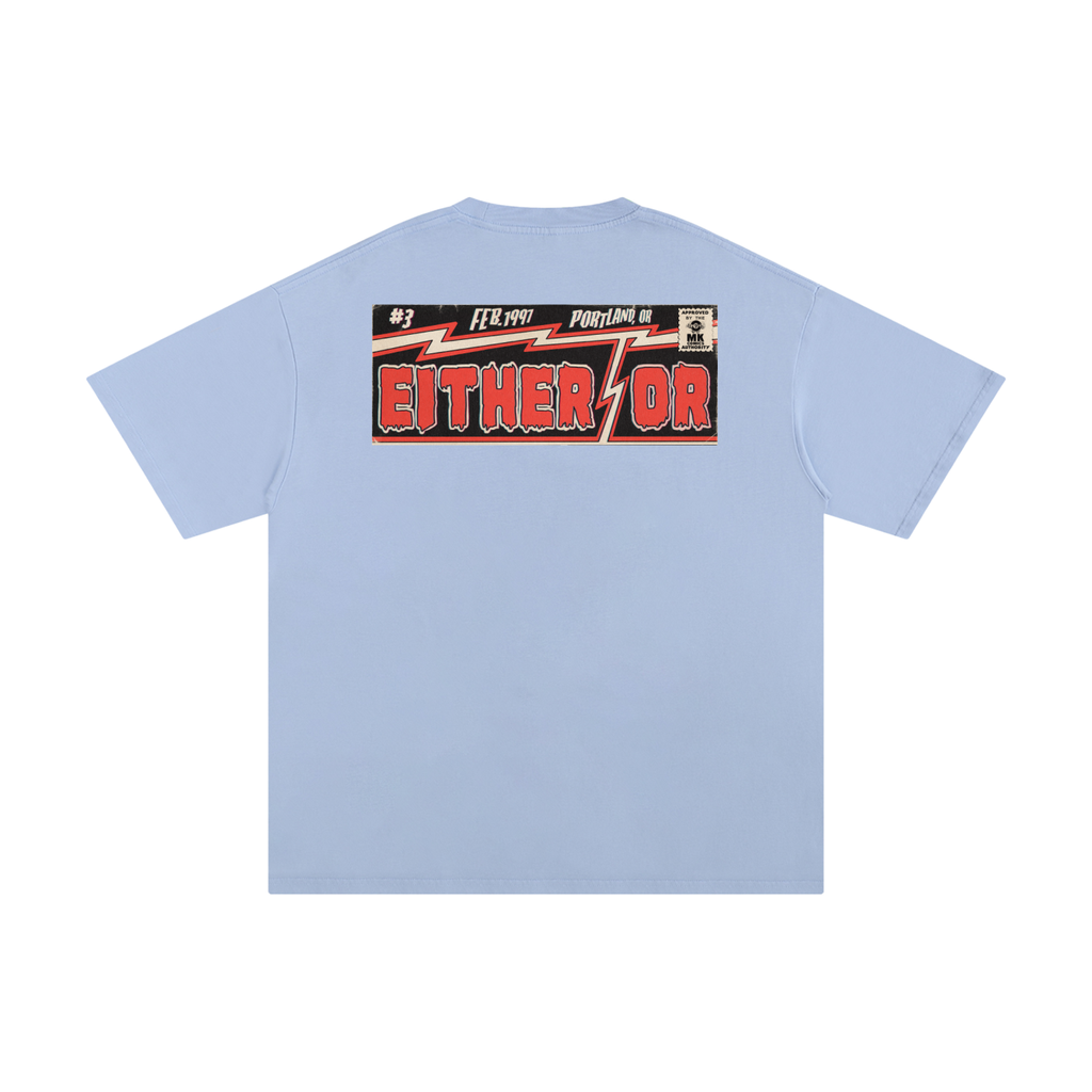 Either/Or - Unisex Pure Cotton T-Shirt