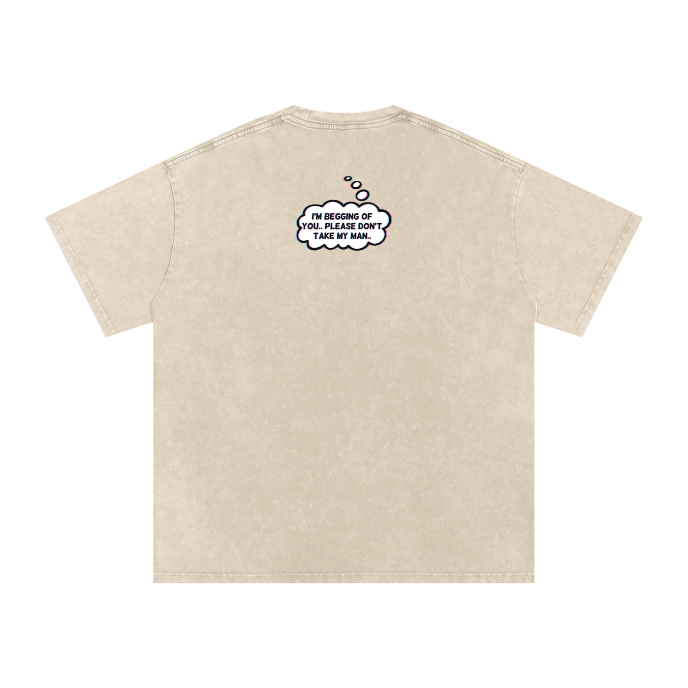 Jolene - Snow Washed Oversized Cotton T-Shirt