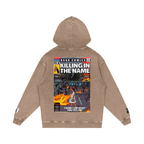 Killing in the Name - Snow Washed Loose Cotton Hoodie
