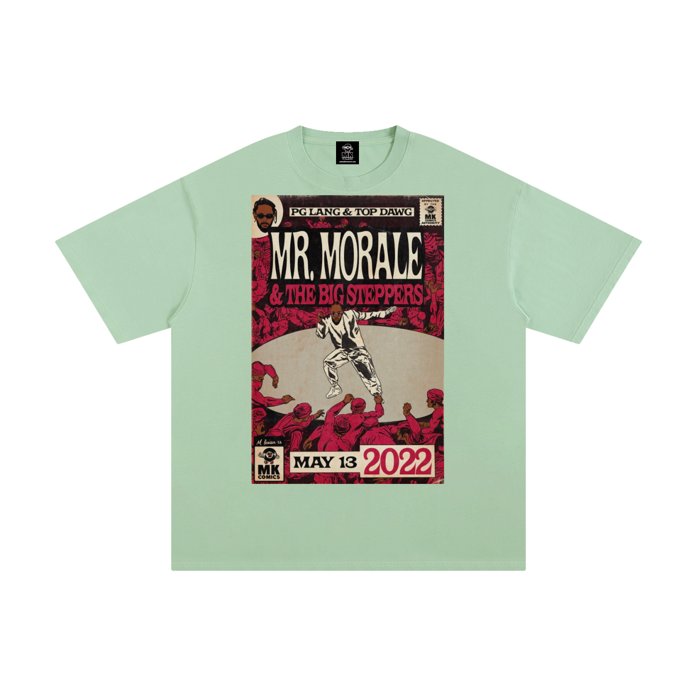 Mr. Morale & the Big Steppers - Unisex Pure Cotton T-Shirt