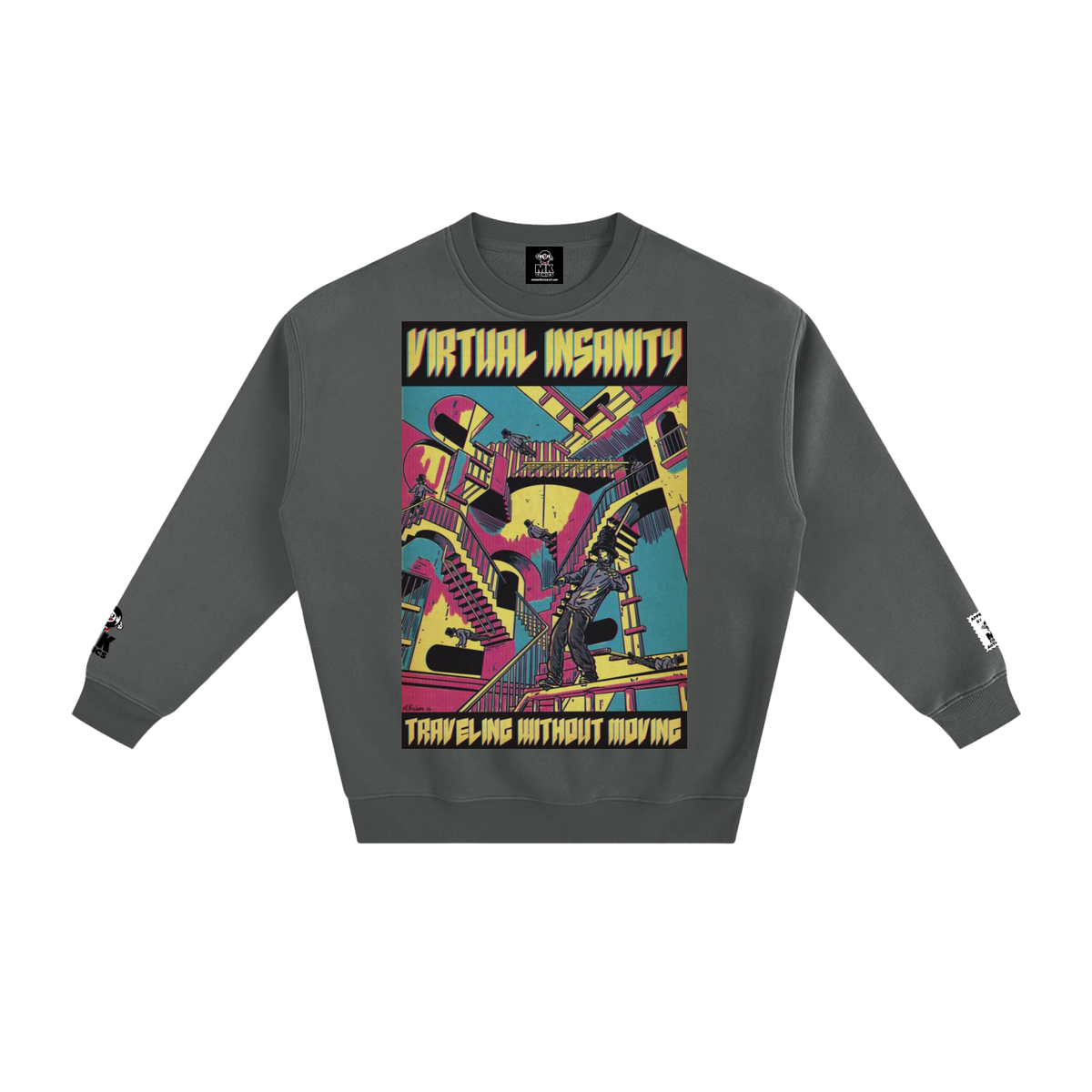 Virtual Insanity - Fleeced Sweatshirt
