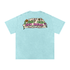 3 Feet High & Rising - Snow Washed Oversized Cotton T-Shirt