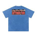 Either/Or - Snow Washed Oversized Cotton T-Shirt