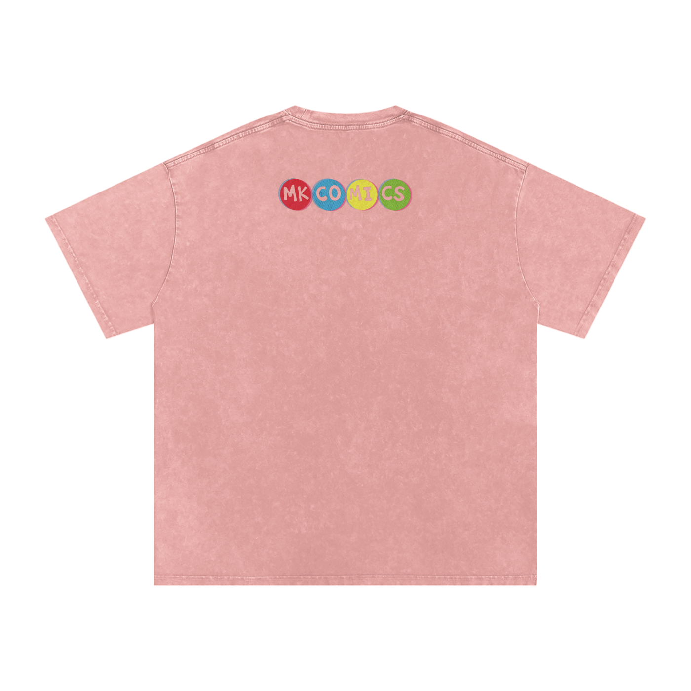 Twisted - Snow Washed Oversized Cotton T-Shirt