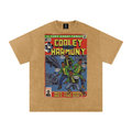 Cooleyhighharmony - Snow Washed Oversized Cotton T-Shirt